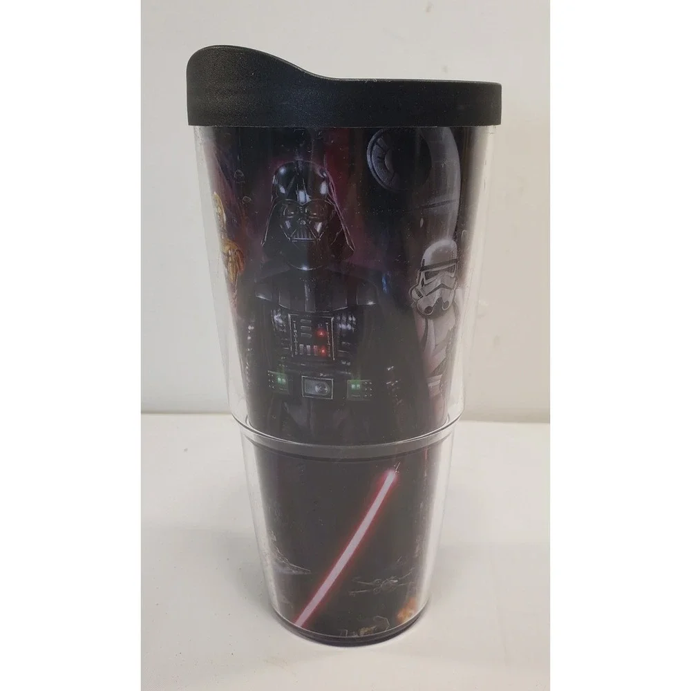 Tervis‎ Star Wars Character Collage Insulated Travel Tumbler Mug with Lid 24oz